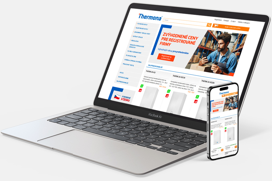 Objednávkový systém Thermona | SHOP